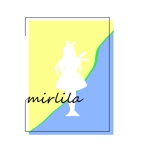 催花雨 (ami-tkz)さんのアパレルショップサイト　mirlila の　ブランドロゴへの提案