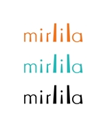 arie (arie7)さんのアパレルショップサイト　mirlila の　ブランドロゴへの提案