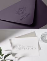 kai_5284 (kai_5284)さんのリラクゼーションサロン「Salon de SATOKO」のロゴへの提案