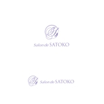 atomgra (atomgra)さんのリラクゼーションサロン「Salon de SATOKO」のロゴへの提案