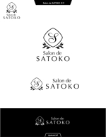 queuecat (queuecat)さんのリラクゼーションサロン「Salon de SATOKO」のロゴへの提案