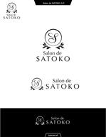 queuecat (queuecat)さんのリラクゼーションサロン「Salon de SATOKO」のロゴへの提案