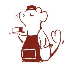 【WEBデザイナー】わしこあら (corela)さんのチーズケーキ屋のキャラクターネズミへの提案