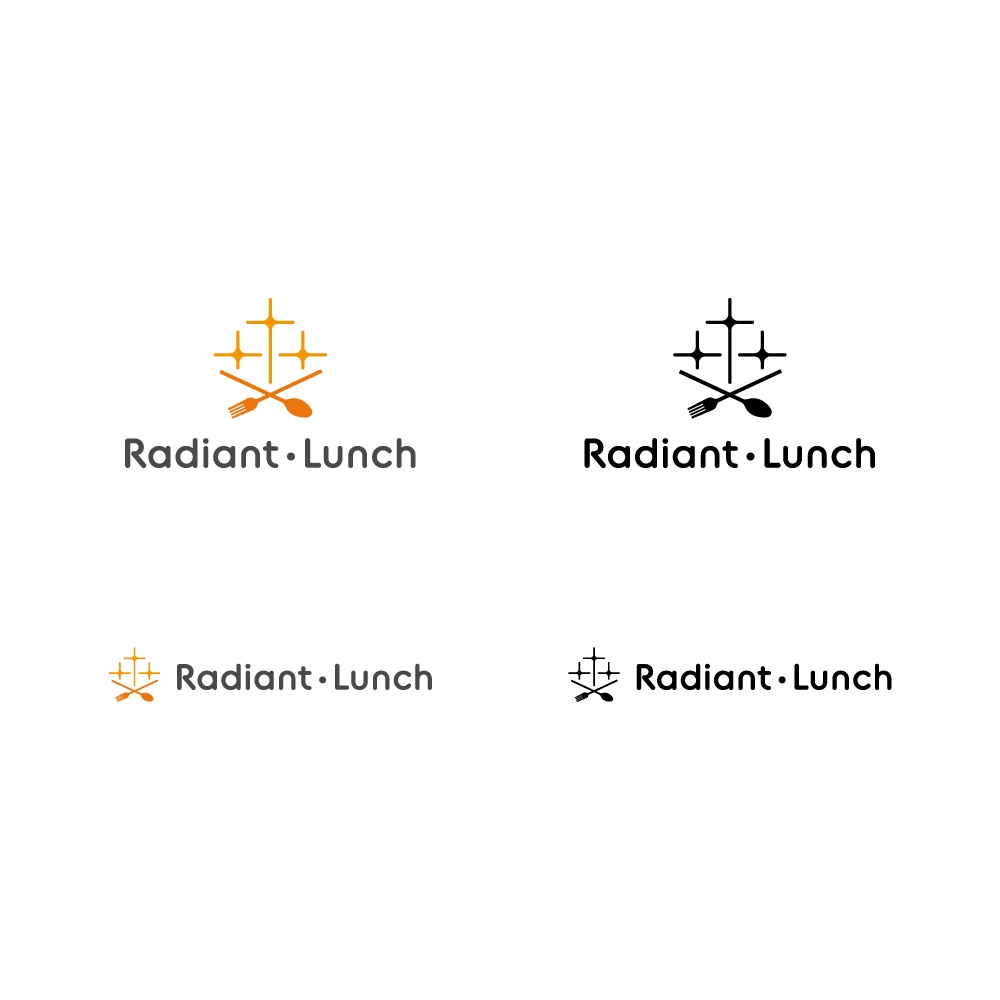 パン・ランチ・軽食の移動販売サービスのロゴ作成