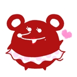 A-sa【アサ】 (DoN-run)さんのチーズケーキ屋のキャラクターネズミへの提案