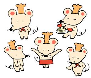 ねね子 (neneko)さんのチーズケーキ屋のキャラクターネズミへの提案