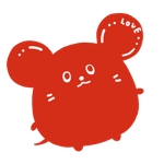 ふくだかよ (iyokan_kayo)さんのチーズケーキ屋のキャラクターネズミへの提案