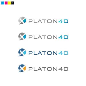 ねこすまっしゅ (nekosmash)さんの「PLATON4D」のロゴ作成への提案