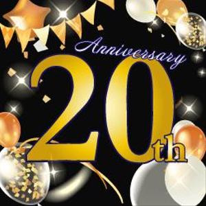 miyucheb (miyucheb)さんの設立20周年記念バナーの作成依頼への提案