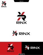 queuecat (queuecat)さんのレンタカーショップ「RINX」のロゴへの提案