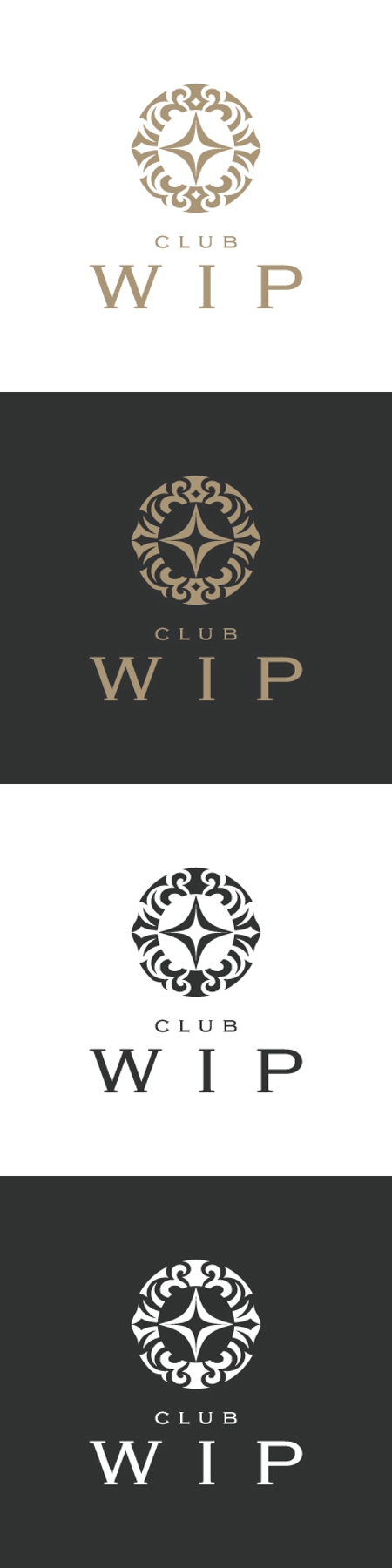 cozzy (cozzy)さんのキャバクラ　club wip のロゴ制作への提案