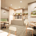 奈良みかん (keisawagu)さんのcafeの内装デザインへの提案