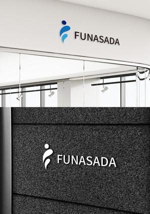 Kuroneko design room (ankoro3)さんの設備工事(水道)会社　FUNASADA　のロゴ作成のお願いへの提案