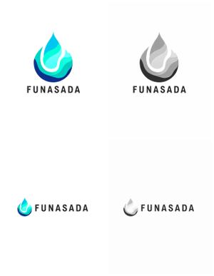 rikU。 (rikkun_music19)さんの設備工事(水道)会社　FUNASADA　のロゴ作成のお願いへの提案