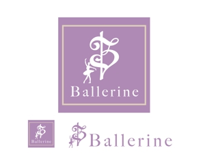 M's Design (MsDesign)さんの「Ballerine」のロゴ作成への提案