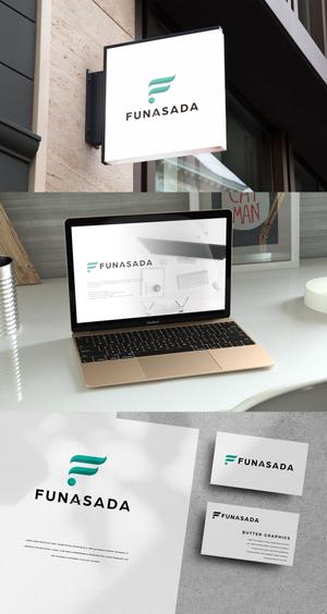 BUTTER GRAPHICS (tsukasa110)さんの設備工事(水道)会社　FUNASADA　のロゴ作成のお願いへの提案