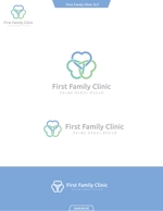 queuecat (queuecat)さんのクリニック「First Family Clinic」のロゴへの提案