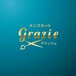 forever (Doing1248)さんの「理容　grazie」のロゴ作成への提案