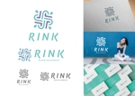841design (841chan)さんの新設芸能事務所「RINK Entertainment」のロゴへの提案