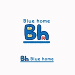 koromiru (koromiru)さんの建築リフォーム業「Blue home」のロゴ制作（原案あり）への提案