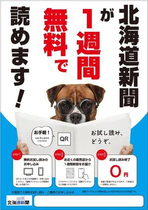 filo (filo_farm)さんの【A4片面】新聞の無料おためし読みＰＲ用チラシへの提案