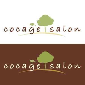 yokichiko ()さんの「cocage salon」のロゴ作成への提案