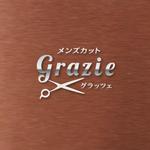 forever (Doing1248)さんの「理容　grazie」のロゴ作成への提案