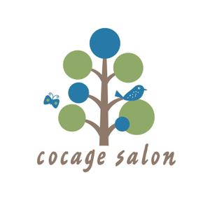 belle (belle-design)さんの「cocage salon」のロゴ作成への提案