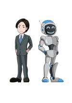 さとき (satoki_710)さんの税理士事務所のHPに掲載する「ロボット・人物」のキャラクターデザインへの提案