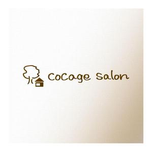 akita-no-ringo (akita-no-ringo)さんの「cocage salon」のロゴ作成への提案