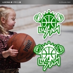 ArtStudio MAI (minami-mi-natz)さんのキッズバスケットチーム『LUSCINIA』のロゴ作成への提案