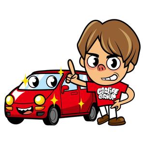 Asaminet (asaminet)さんの中古車販売店スタッフのキャラクターデザイン化への提案