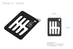 Product Icon Studio (Hiroki_N)さんのカーボン製のキーホルダー（ノベルティ）のデザイン募集への提案