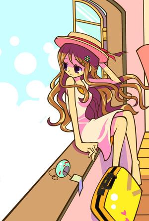 生田 (makoto_mgmg)さんの萌え系イラストを入れた引っ越しの挨拶状制作への提案