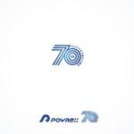 P Design (DesignStudio)さんの設立70周年記念ロゴデザインへの提案