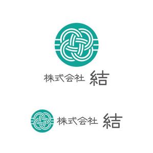 j-design (j-design)さんの株式会社　結　訪問看護のロゴへの提案