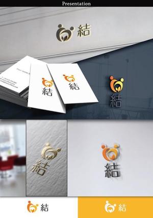 VNFdesign (late_design)さんの株式会社　結　訪問看護のロゴへの提案