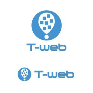 j-design (j-design)さんのアーリーステージ企業向けクラウドサービスの商品ロゴ（アイコン+文字）『T-web』への提案