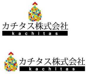 プラスA (whitecrow)さんの「カチタス株式会社（kachitas)」のロゴ作成（商標登録予定なし）への提案