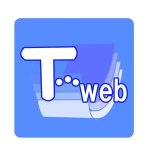催花雨 (ami-tkz)さんのアーリーステージ企業向けクラウドサービスの商品ロゴ（アイコン+文字）『T-web』への提案