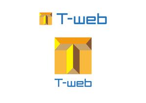 熊本☆洋一 (kumakihiroshi)さんのアーリーステージ企業向けクラウドサービスの商品ロゴ（アイコン+文字）『T-web』への提案