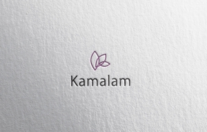 D.R DESIGN (Nakamura__)さんの輸入雑貨ブランド「Kamalam（カマラ）」のロゴへの提案