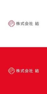 ヘッドディップ (headdip7)さんの株式会社　結　訪問看護のロゴへの提案