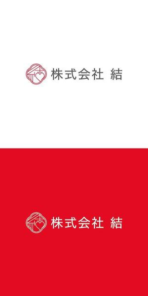 ヘッドディップ (headdip7)さんの株式会社　結　訪問看護のロゴへの提案