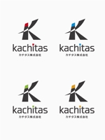 ThreeBirds (ThreeBirdsDesign)さんの「カチタス株式会社（kachitas)」のロゴ作成（商標登録予定なし）への提案