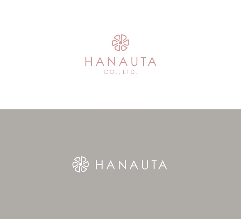 障害福祉事業　hanauta　のロゴ