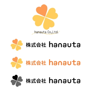 kenken (presswork1)さんの障害福祉事業　hanauta　のロゴへの提案