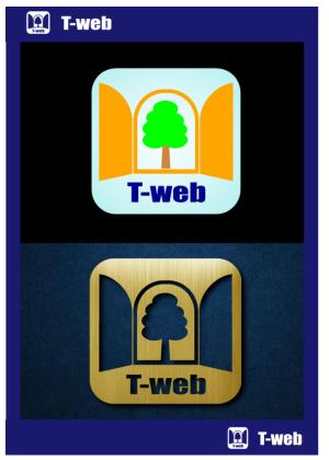 daiyan (daiyan3889)さんのアーリーステージ企業向けクラウドサービスの商品ロゴ（アイコン+文字）『T-web』への提案