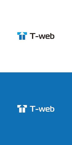 ヘッドディップ (headdip7)さんのアーリーステージ企業向けクラウドサービスの商品ロゴ（アイコン+文字）『T-web』への提案