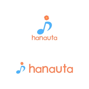 株式会社ＵＮＩＱＵＥ　ＷＯＲＫＳ (hiringhart_line)さんの障害福祉事業　hanauta　のロゴへの提案